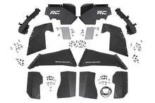 Load image into Gallery viewer, Rough Country Fender Liner Jeep JK Front and Rear Inner Fenders Set Vertex Shocks For 07-18 Wrangler JK Rough Country - 10511V