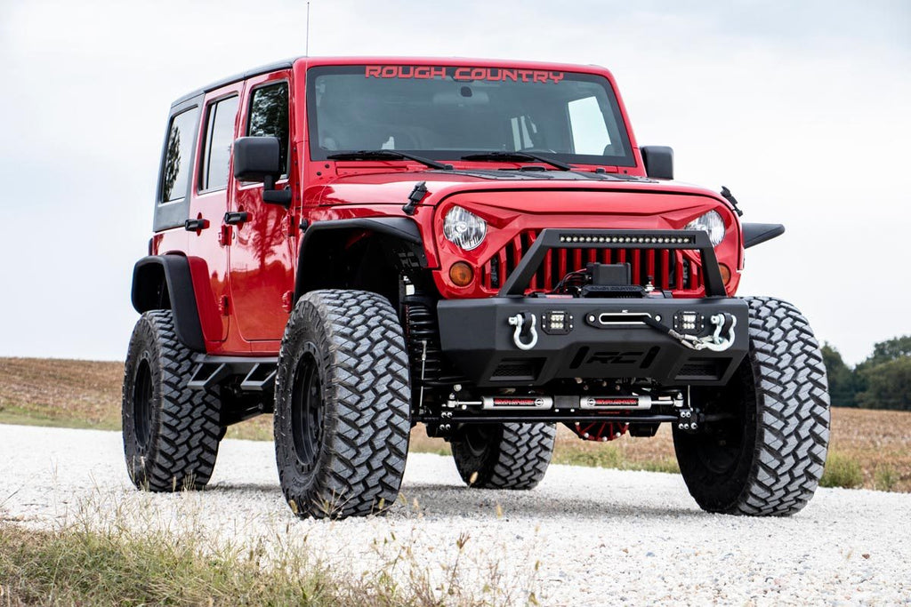 Rough Country Grilles Jeep Angry Eyes Replacement Grille 07-18 Wrangler JK Rough Country - 10524