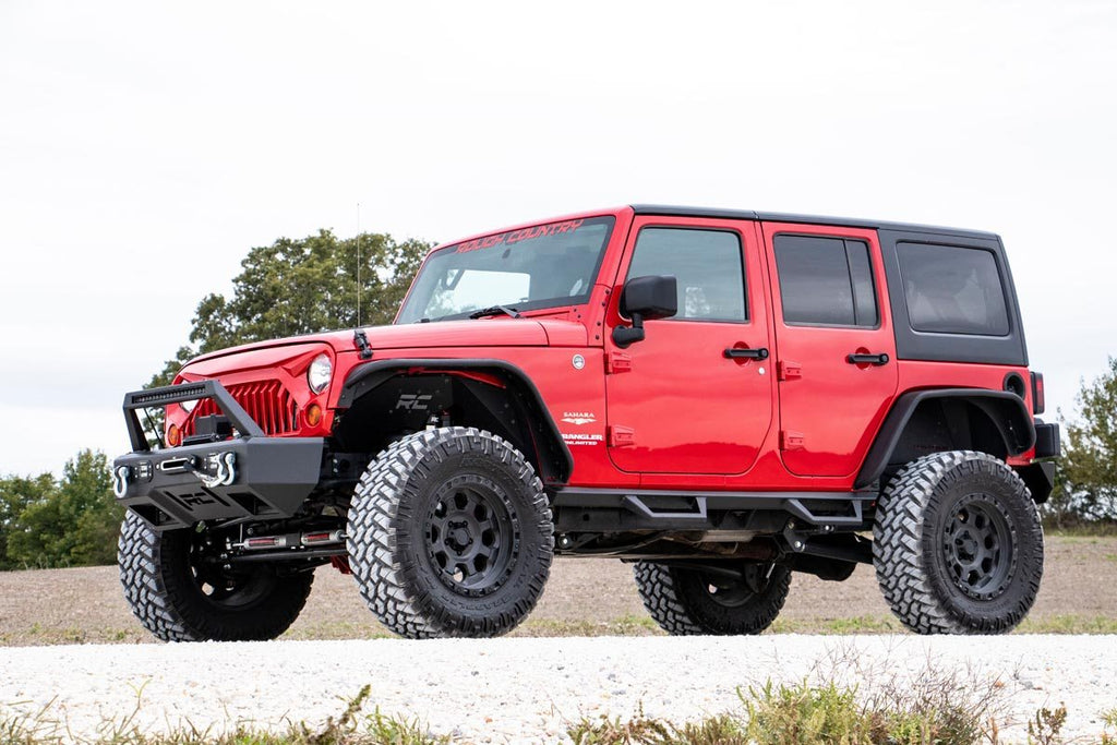 Rough Country Grilles Jeep Angry Eyes Replacement Grille 07-18 Wrangler JK Rough Country - 10524