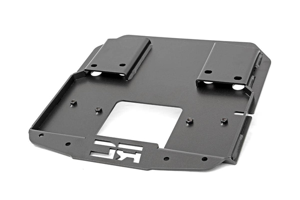 Rough Country Spare Tire Relocation Kit Jeep Spare Tire Relocation Bracket 18-20 Wrangler JL w/Rear Proximity Sensors Rough Country - 10526
