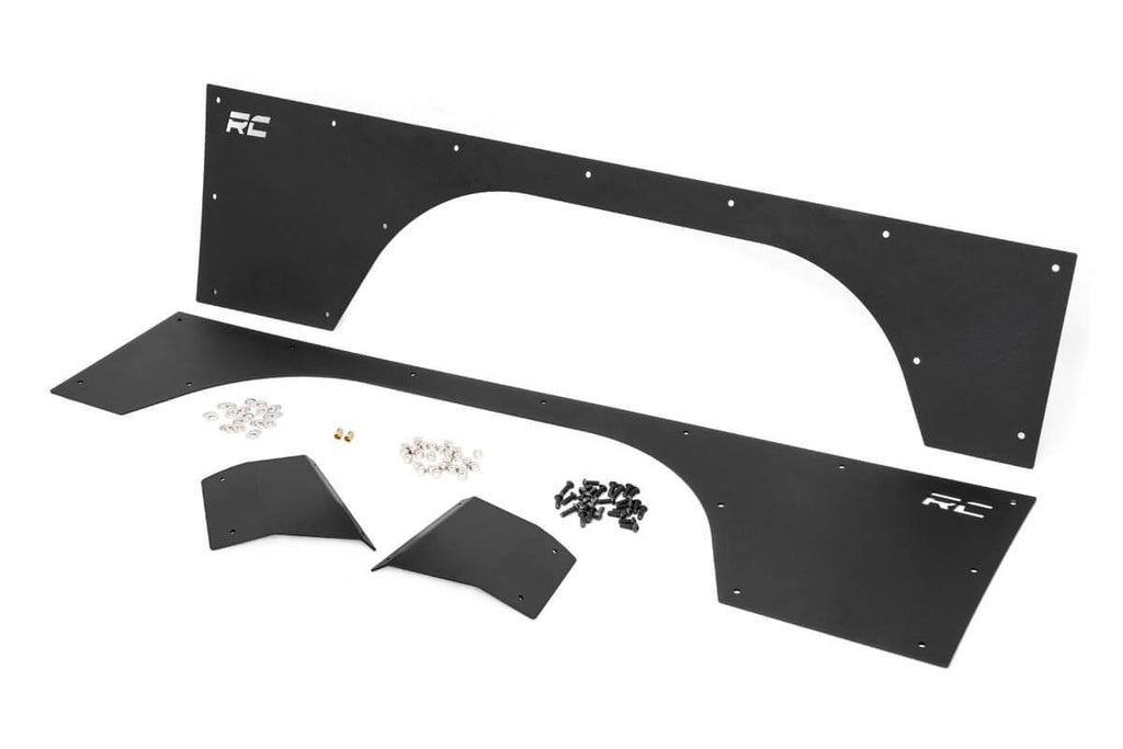 Rough Country Quarter Panel Armor Jeep Front Upper and Lower Quarter Panel Armor 84-96 Cherokee XJ Rough Country - 10577