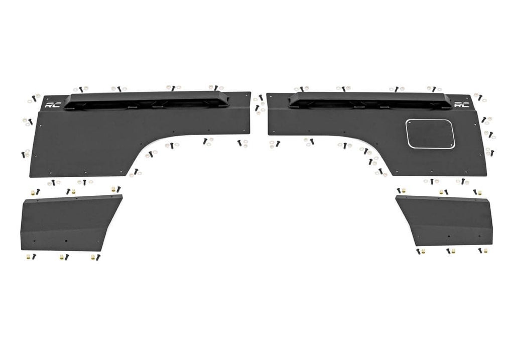 Rough Country Quarter Panel Armor Jeep Rear Upper and Lower Quarter Panel Armor 97-01 Cherokee XJ Rough Country - 10579