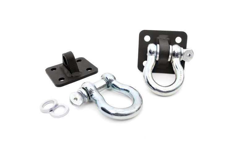 Rough Country Front Bumpers Jeep D-Ring Kit RC Bumpers 04-06 4WD Jeep Wrangler TJ Rough Country - 1058