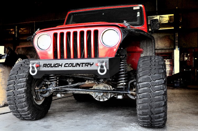 Rough Country Front Bumpers Jeep D-Ring Kit RC Bumpers 04-06 4WD Jeep Wrangler TJ Rough Country - 1058