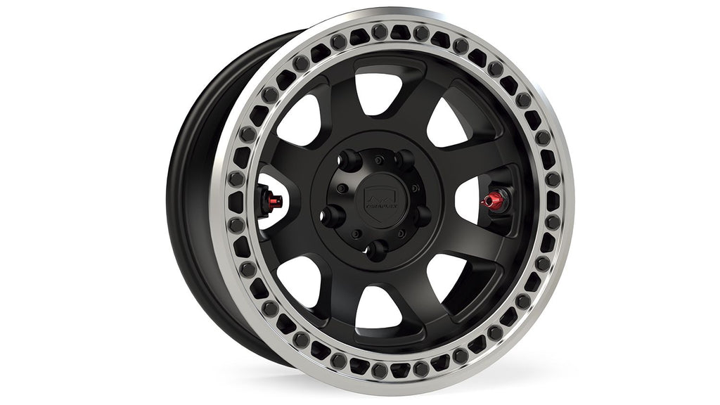 Olympus Beadlock Off-Road Wheel 5x5 Inch -25mm Metallic Black TeraFlex