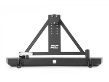 Load image into Gallery viewer, Jeep Classic Full Width Rear Bumper w/Tire Carrier 87-06 Wrangler YJ/TJ Rough Country