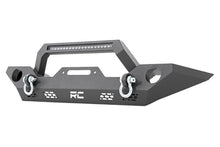 Load image into Gallery viewer, Jeep Full Width Front LED Winch Bumper JK, JL, Gladiator JT Rough Country