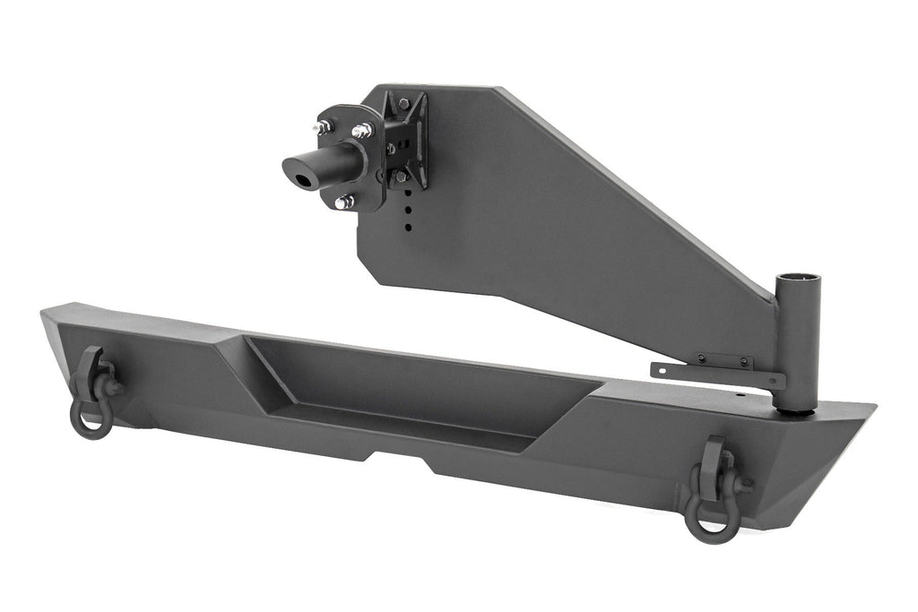 Rough Country Rear Bumpers Jeep JL Rear Trail Bumper with Tire Carrier For 18-Pres Wrangler JL 4WD Rough Country - 10598