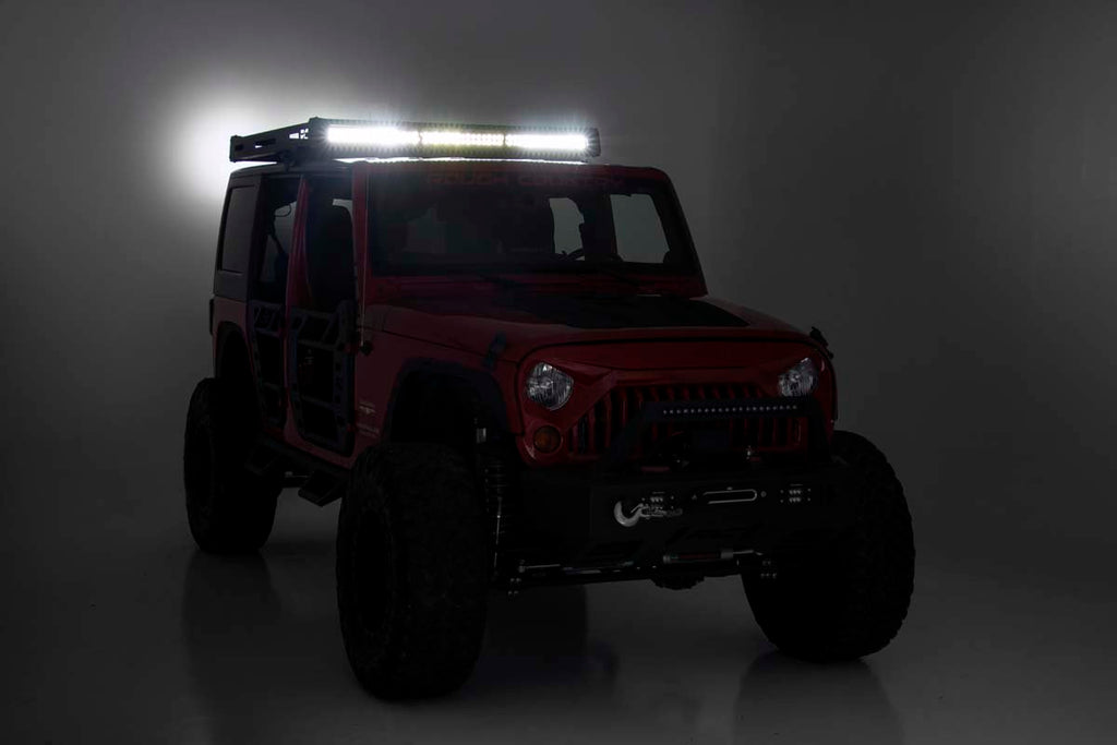 Rough Country Roof Rack Jeep Roof Rack System 07-18 Wrangler JK Rough Country - 10605
