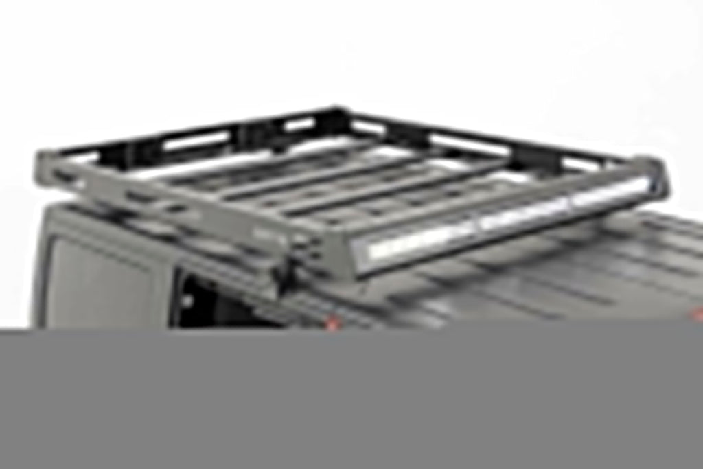 Jeep Roof Rack System w/Black-Series LED Lights 07-18 Wrangler JK Rough Country