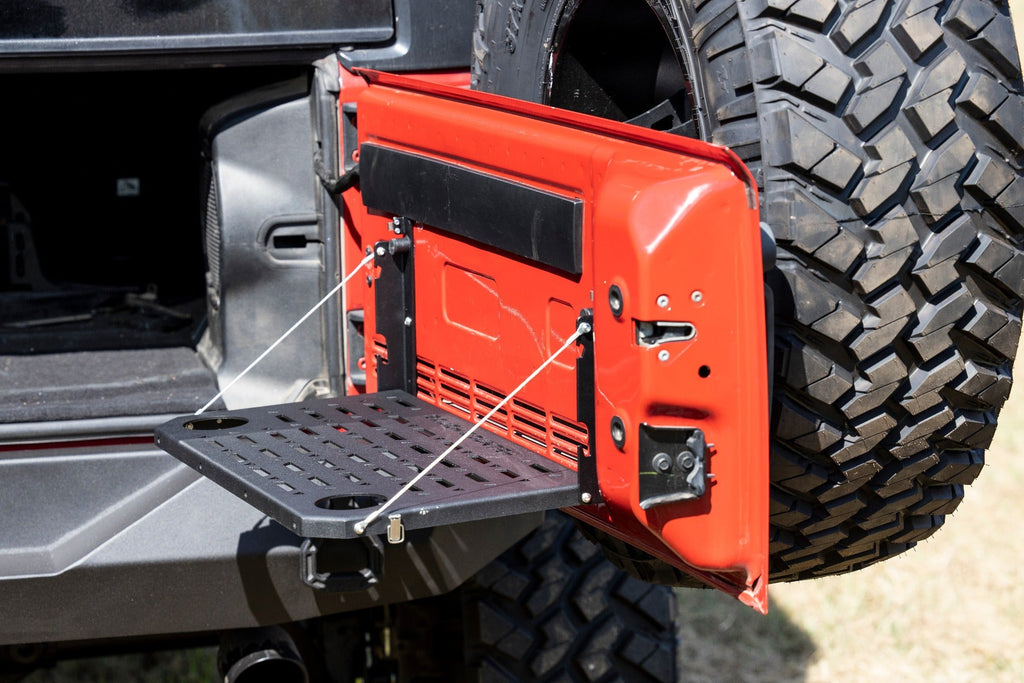 Rough Country Tailgate Table Jeep Tailgate Table Folding For 07-18 Wrangler JK Rough Country - 10630