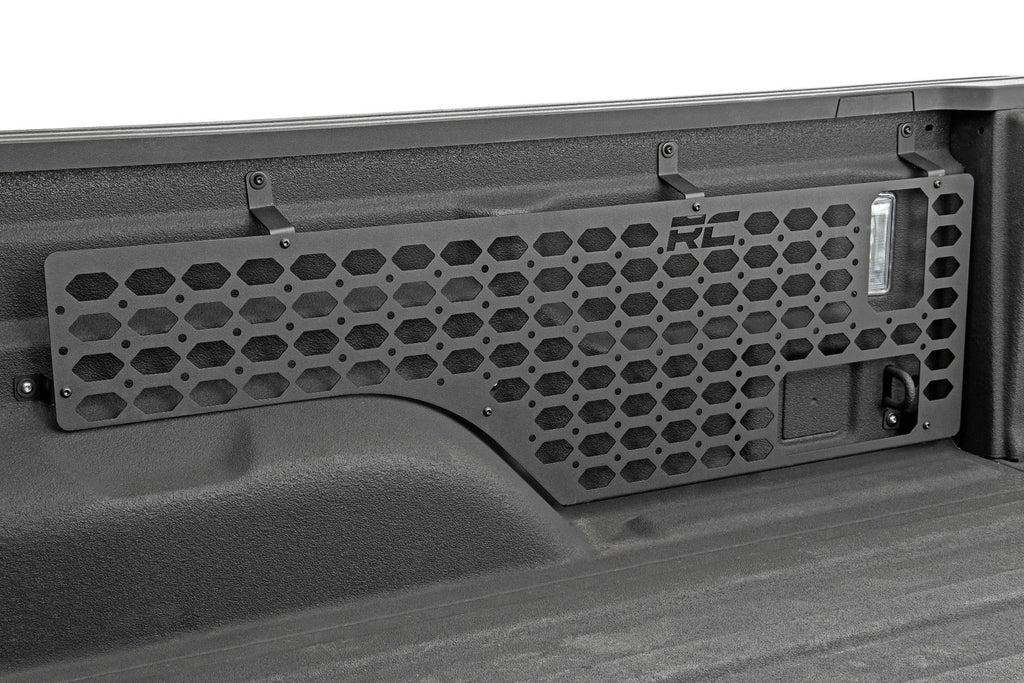 Rough Country Molle Panel Jeep Molle Panel Bed Mounting System 20-Up Gladiator Driver Side Rough Country - 10632