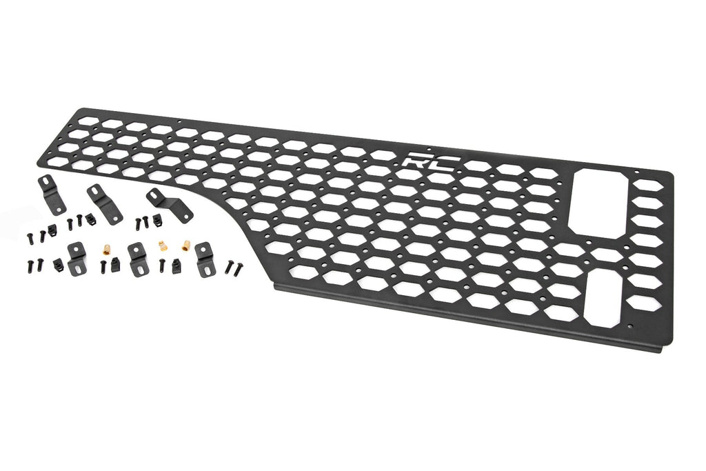 Rough Country Molle Panel Jeep Molle Panel Bed Mounting System 20-Up Gladiator Passenger Side Rough Country - 10633