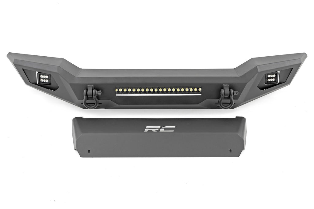 Rough Country Front Bumpers Front Bumper Skid Plate 20-Up Jeep Gladiator JT/18-22 Wrangler JL Rough Country - 10635