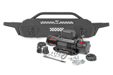 Load image into Gallery viewer, Front Bumper High Clearance 12000 Lb Pro Series Winch Synthetic Rope 16-22 Toyota Tacoma Rough Country