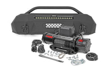 Load image into Gallery viewer, Front Bumper Hybrid with 9500-Lb Pro Series Winch and 20 Inch LED Light Bar 16-22 Toyota Tacoma 4WD Rough Country