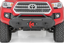 Load image into Gallery viewer, Rough Country Front Bumpers Front Bumper Hybrid with 12000-Lb Pro Series Winch and 20 LED Light Bar 16-22 Toyota Tacoma 4WD Rough Country - 10721