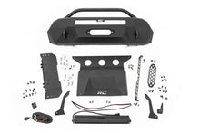 Load image into Gallery viewer, Front Bumper Hybrid Winch Mount Only with 20 Inch DRL LED Light Bar 16-22 Toyota Tacoma Rough Country