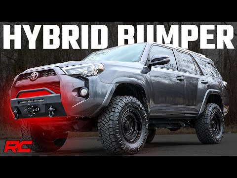Rough Country Front Bumpers Front Bumper Hybrid 14-Up Toyota 4Runner 2WD/4WD Rough Country - 10743A