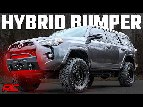 Rough Country Front Bumpers Front Bumper Hybrid with 20 Inch LED Light Bar 14-22 Toyota 4Runner 2WD/4WD Rough Country - 10744