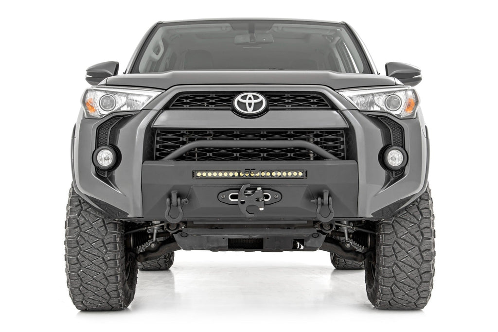 Rough Country Front Bumpers Front Bumper Hybrid with 20 Inch LED DRL Light Bar 14-Up Toyota 4Runner 2WD/4WD Rough Country - 10745