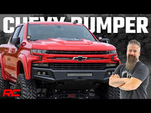 Load image into Gallery viewer, High Clearance Front Bumper LED Lights and Skid Plate 19-22 Chevy Silverado 1500 Rough Country