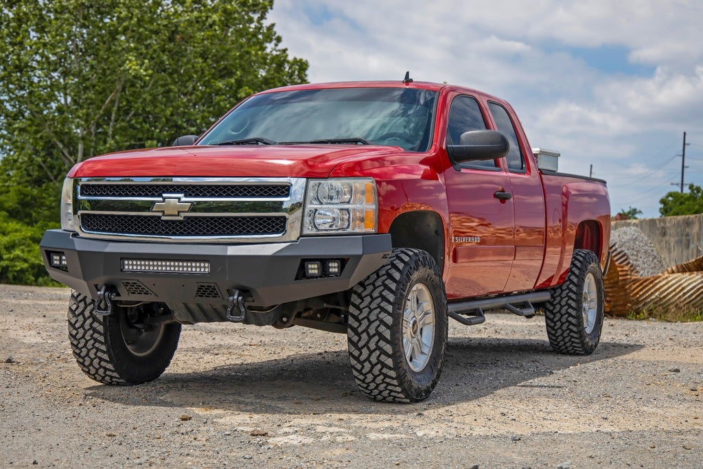 Chevy Heavy-Duty Front LED Bumper For 07-13 1500 Rough Country