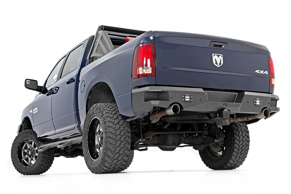 Rough Country Rear Bumpers Dodge Heavy-Duty Rear LED Bumper 09-Up RAM 1500 Rough Country - 10775