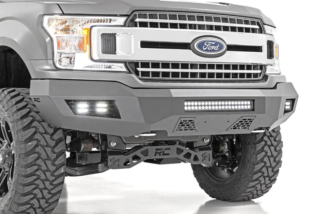 Rough Country Front Bumpers Front Bumper 18-20 Ford F-150 2WD/4WD Rough Country - 10776A