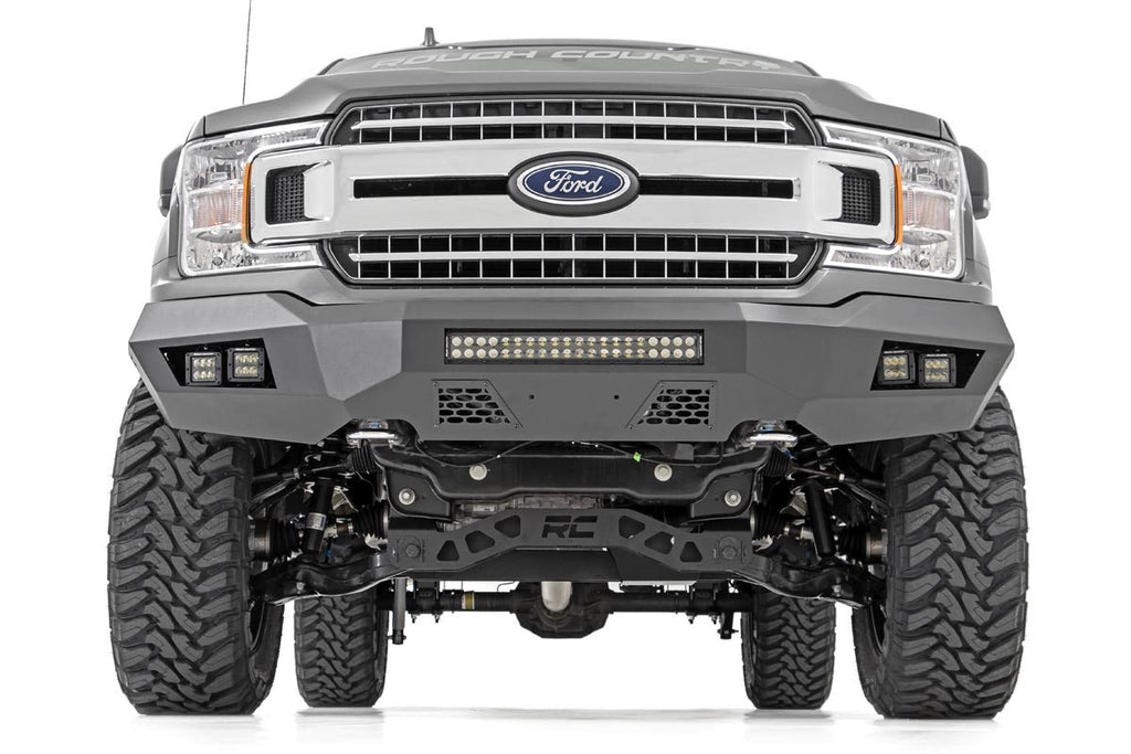 Rough Country Front Bumpers Front Bumper 18-20 Ford F-150 2WD/4WD Rough Country - 10776A