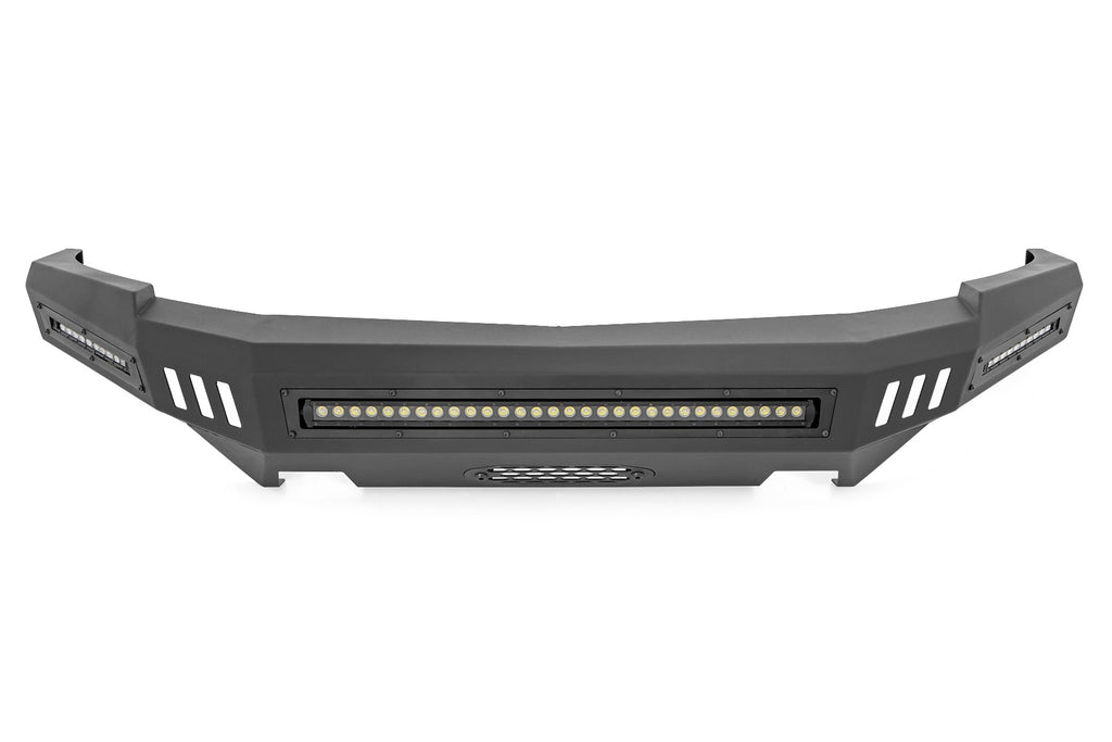 DIY Front Prerunner Bumper Black LEDs 07-13 Chevrolet Silverado 1500 2WD/4WD Rough Country