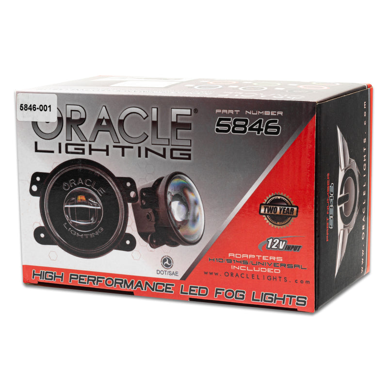ORACLE Lighting Fog Lights Oracle Jeep Wrangler JK/JL/JT High Performance W LED Fog Lights - Blue SEE WARRANTY