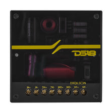 Load image into Gallery viewer, DXQ 6.5" 3-Way Component Speaker Set with Neodymium Magnet and Yellow Straw + Composite Foam Cone | | 180W RMS 4-Ohm