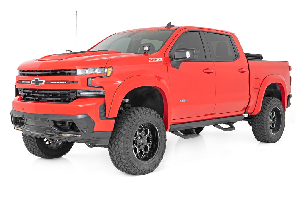 SRX2 Adjustable Aluminum Step Crew Cab 19-22 Chevy/GMC 1500/2500HD 2WD/4WD Rough Country