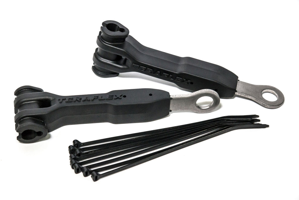 Brake Line Anchor Kit w/ 1 Mounting Hole TeraFlex