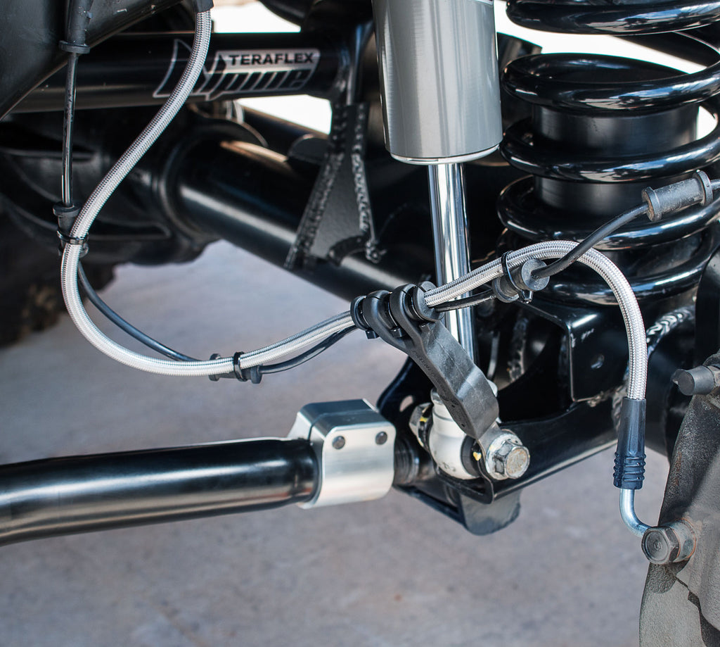 Brake Line Anchor Kit w/ 1 Mounting Hole TeraFlex