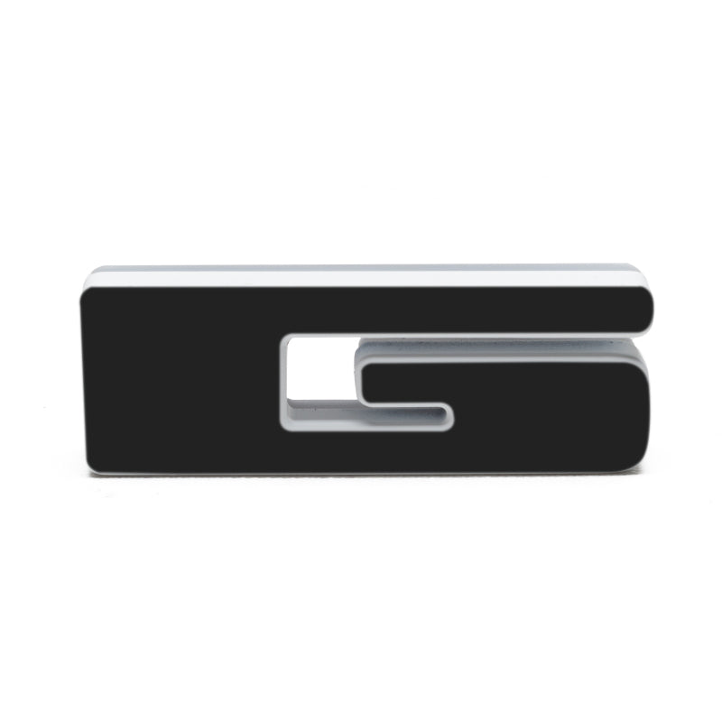 ORACLE Lighting Light Accessories and Wiring ORACLE Lighting Universal Illuminated LED Letter Badges - Matte Blk Surface Finish - G SEE WARRANTY