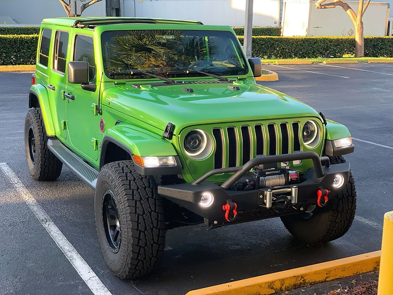 ORACLE Lighting Headlights Oracle Jeep JL/Gladiator JT Oculus Bi-LED Projector Headlights - Amber/White Switchback SEE WARRANTY
