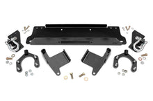 Load image into Gallery viewer, Jeep Winch Mounting Plate w/D-rings for Factory Bumper 07-18 Wrangler JK Rough Country