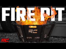 Load image into Gallery viewer, Overland Collapsible Fire Pit w/Carry Bag Rough Country