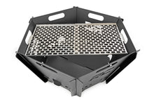 Load image into Gallery viewer, Overland Collapsible Fire Pit Stainless Steel Grill Grate Rough Country
