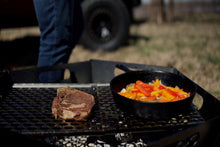 Load image into Gallery viewer, Overland Collapsible Fire Pit Stainless Steel Grill Grate Rough Country