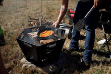 Load image into Gallery viewer, Overland Collapsible Fire Pit Stainless Steel Grill Grate Rough Country