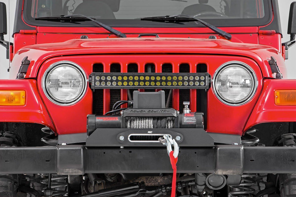 Jeep Winch Mounting Plate 87-06 Wrangler YJ/TJ Rough Country