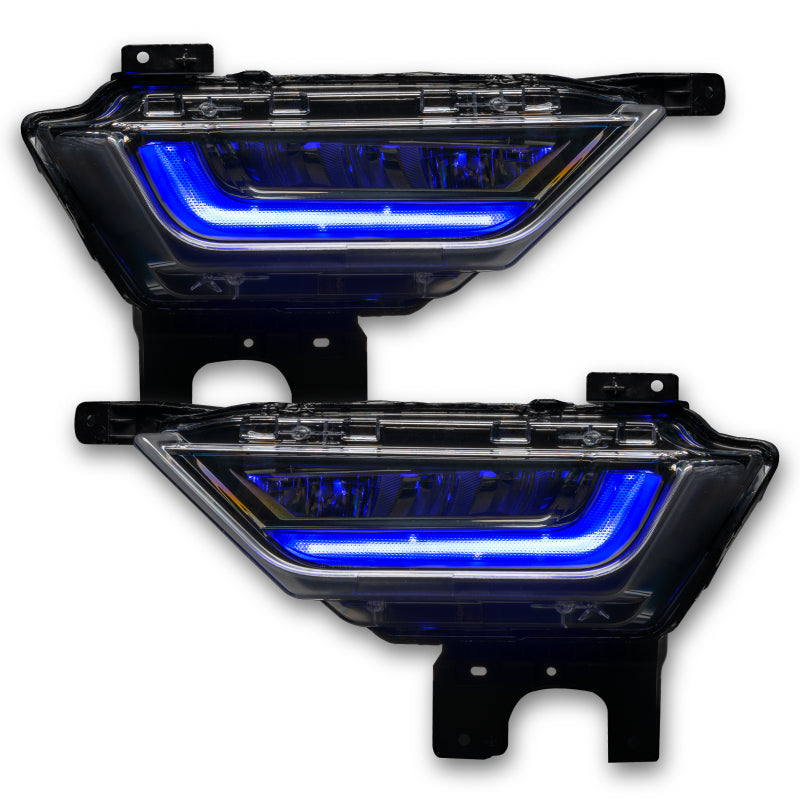 ORACLE Lighting Headlights Oracle 21-22 Ford F-150 ColorSHIFT RGB+W Fog Light DRL Upgrade Kit w/ No Controller SEE WARRANTY