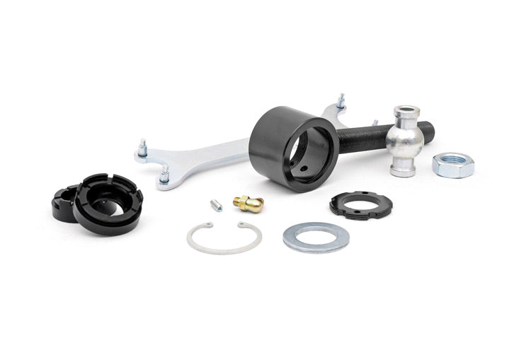 Rough Country Suspension Control Arm Jeep Adjustable Control Arms Front Set 84-01 Cherokee XJ 86-92 Comanche MJ 93-98 Grand Cherokee ZJ 97-06 Wrangler TJ Rough Country - 11920
