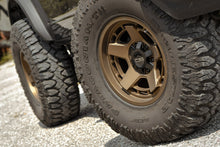 Load image into Gallery viewer, Overland Sector Atlas 17x9 +0 5x139.7/5x150mm 110.1mm Satin Textured Bronze