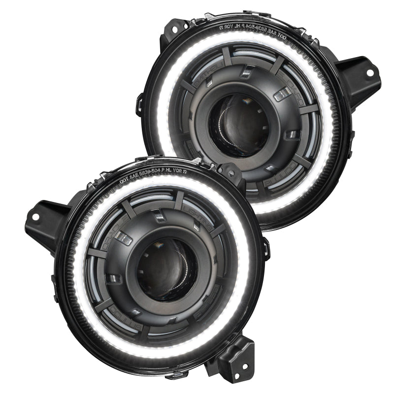 ORACLE Lighting Headlights Oracle Oculus Bi-LED Projector Headlights for Jeep JL/Gladiator JT - w/ BC1 Controller SEE WARRANTY