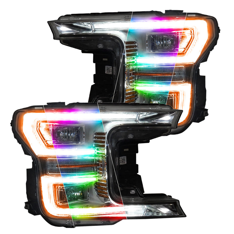 ORACLE Lighting Headlights Oracle 18-19 Ford F150 Dynamic DRL Replacements + Dynamic Turn Signals - - Dynamic SEE WARRANTY