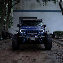 Load image into Gallery viewer, ORACLE Lighting Light Accessories and Wiring Oracle VECTOR Series Full LED Grille - Jeep Wrangler JL/JT - NA SEE WARRANTY